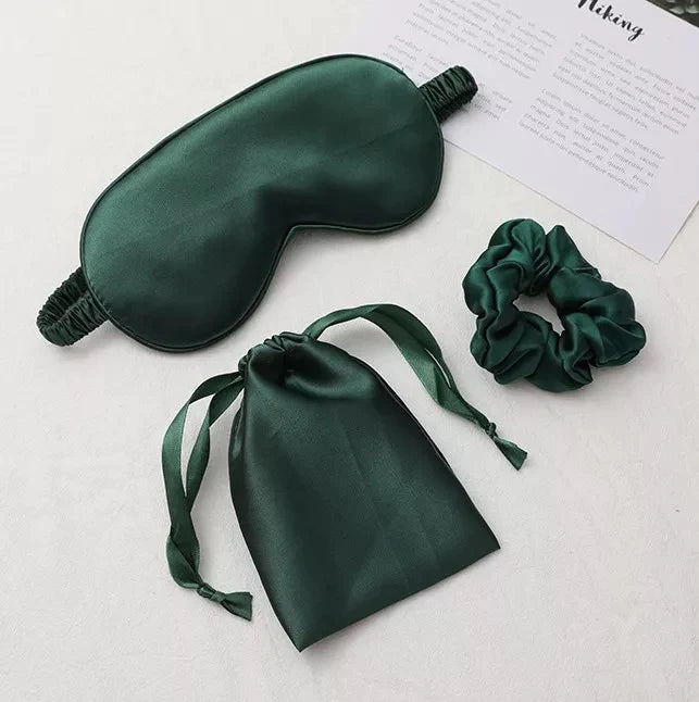 Eye mask + scrunchie set
