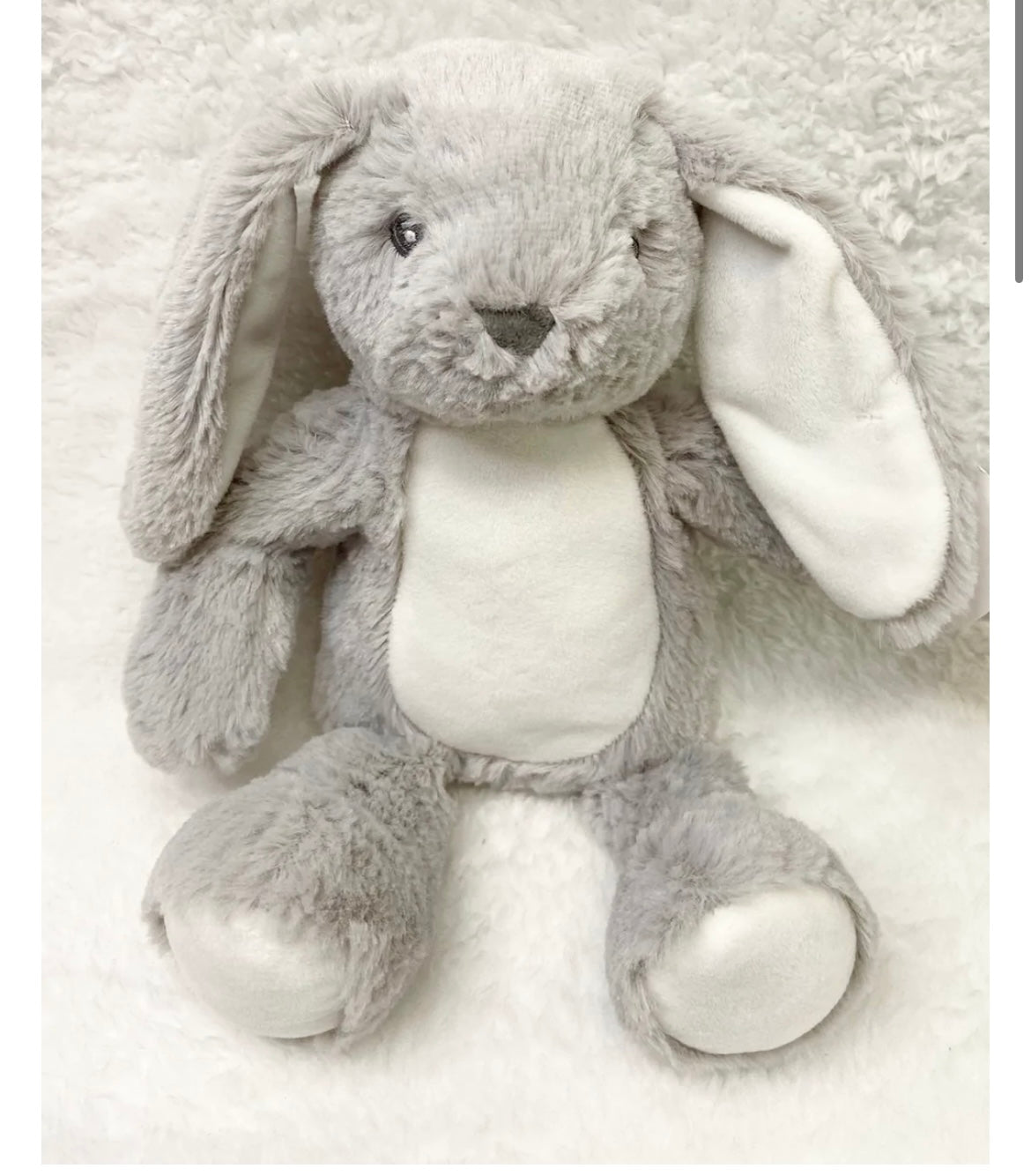 Baby mumbles teddy