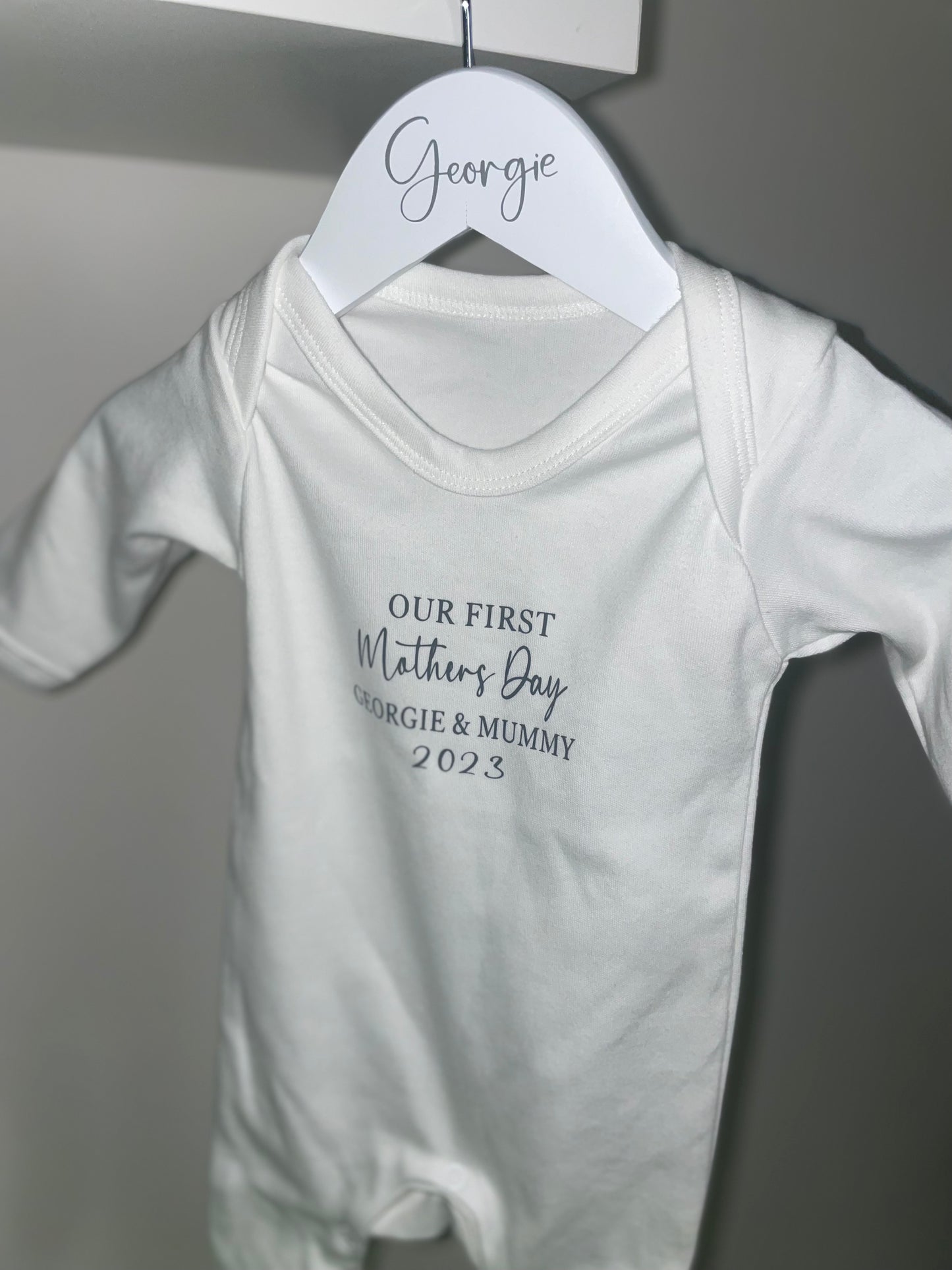 100% cotton babygrow / rompersuit