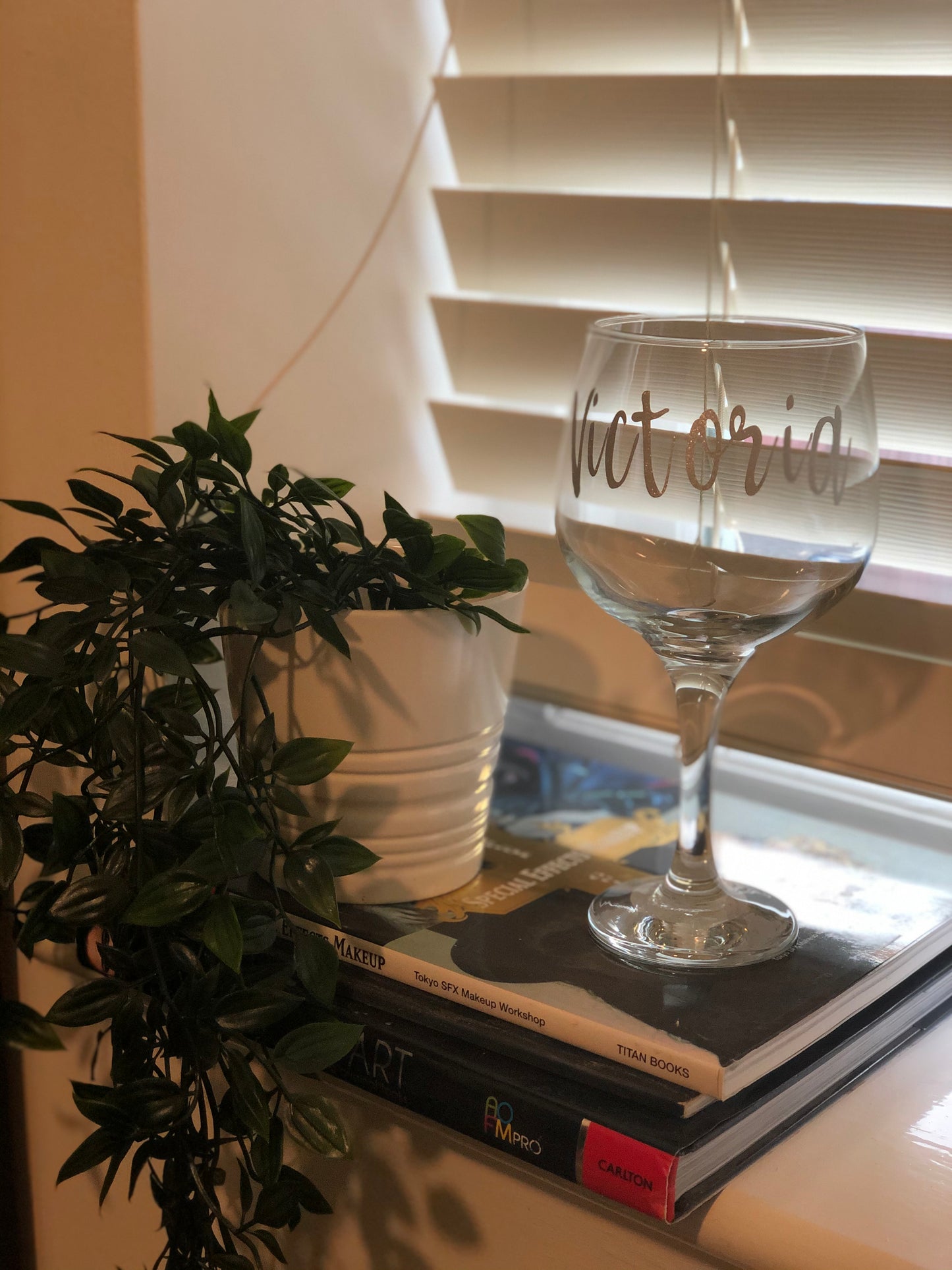Personalised gin / wine / champagne glass