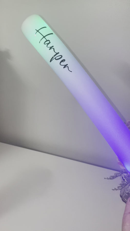 Foam LED glow sticks
