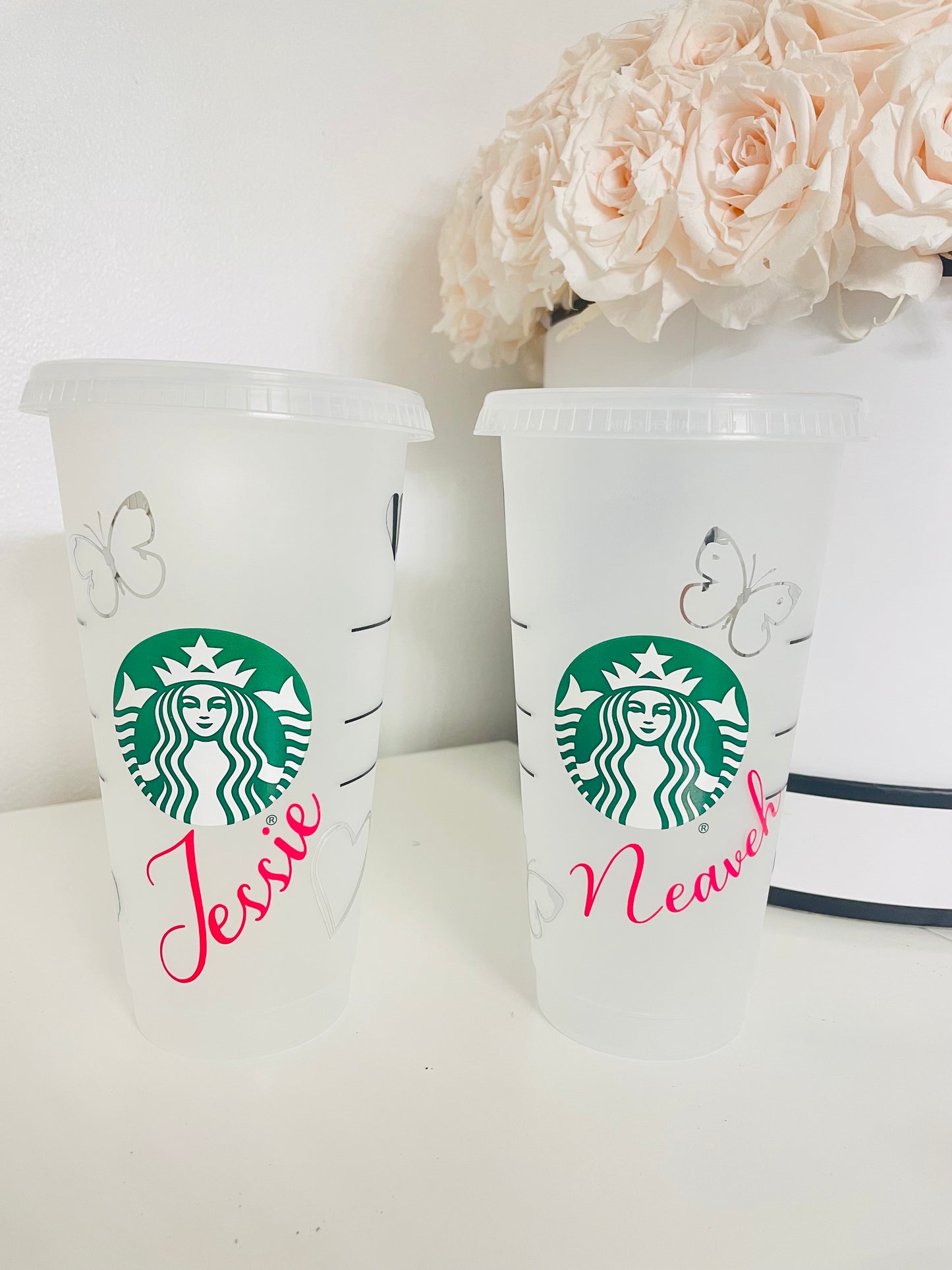 Starbucks inspired cups