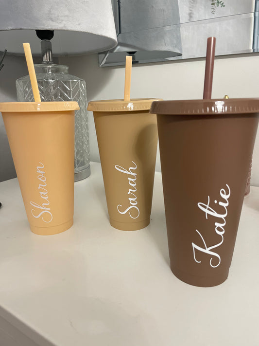 Personalised cold cup