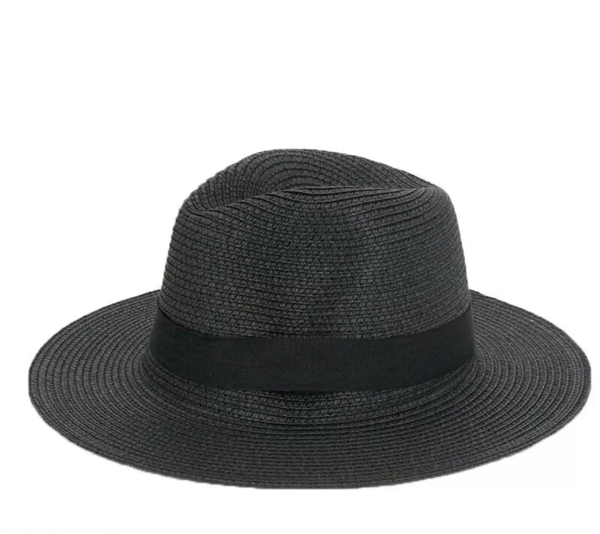 fedora personalised beach hat