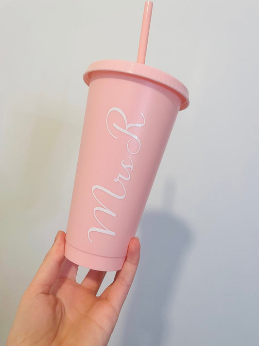 Personalised cold cup