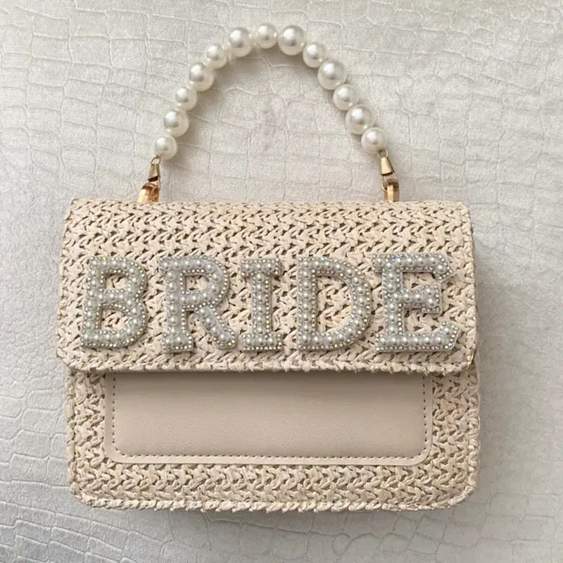 Bride pearl bag